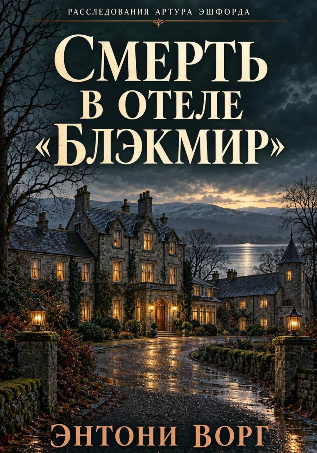 Обложка книги «Смерть в отеле «Блэкмир»»