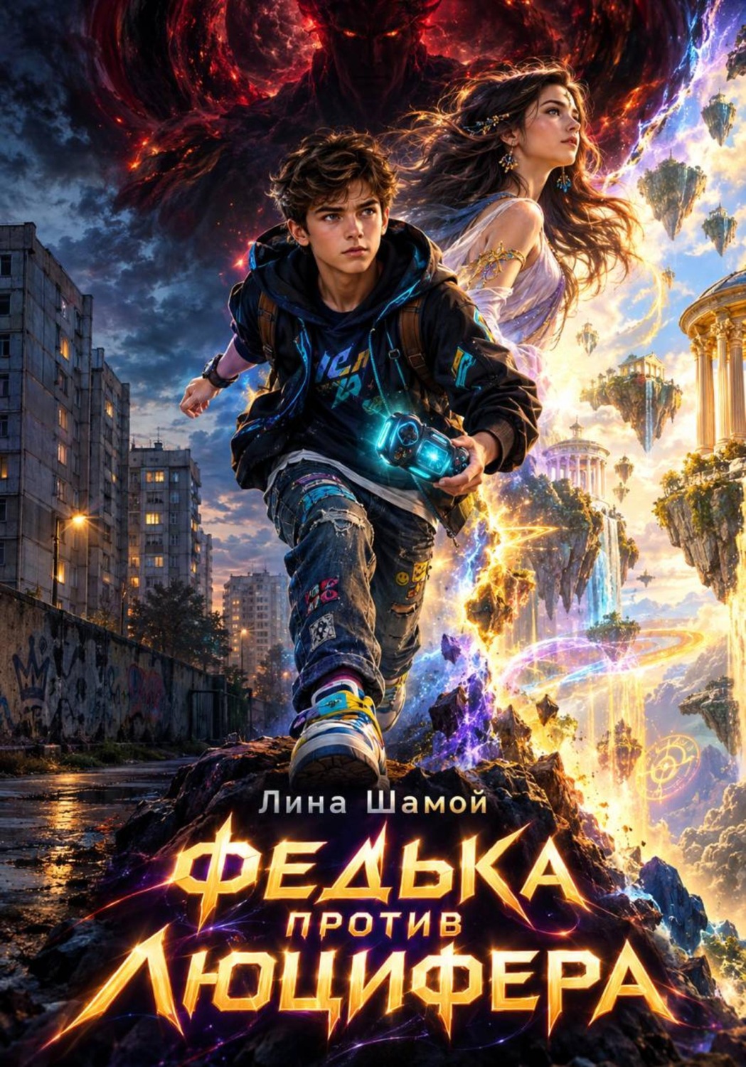 Обложка книги «Федька против Люцифера»