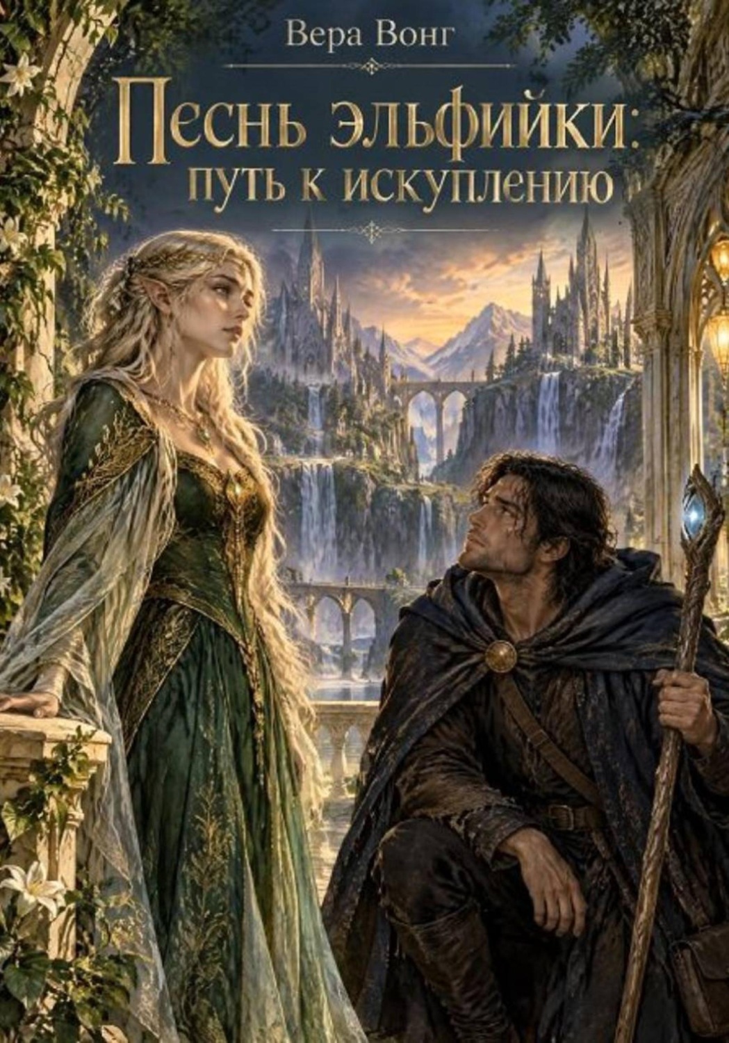 Обложка книги «Песнь эльфийки: путь к искуплению»