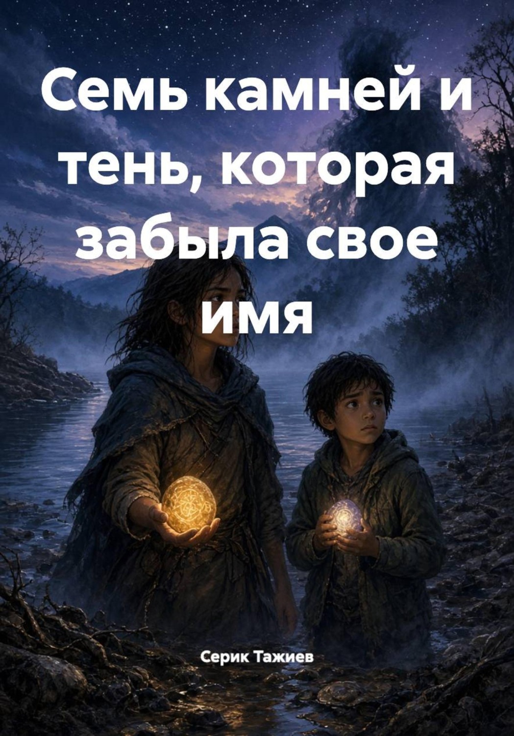 Обложка книги «Семь камней и тень, которая забыла свое имя»