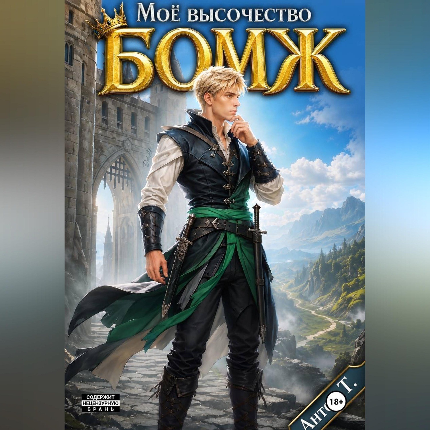 Обложка книги «Моё Высочество БОМЖ»