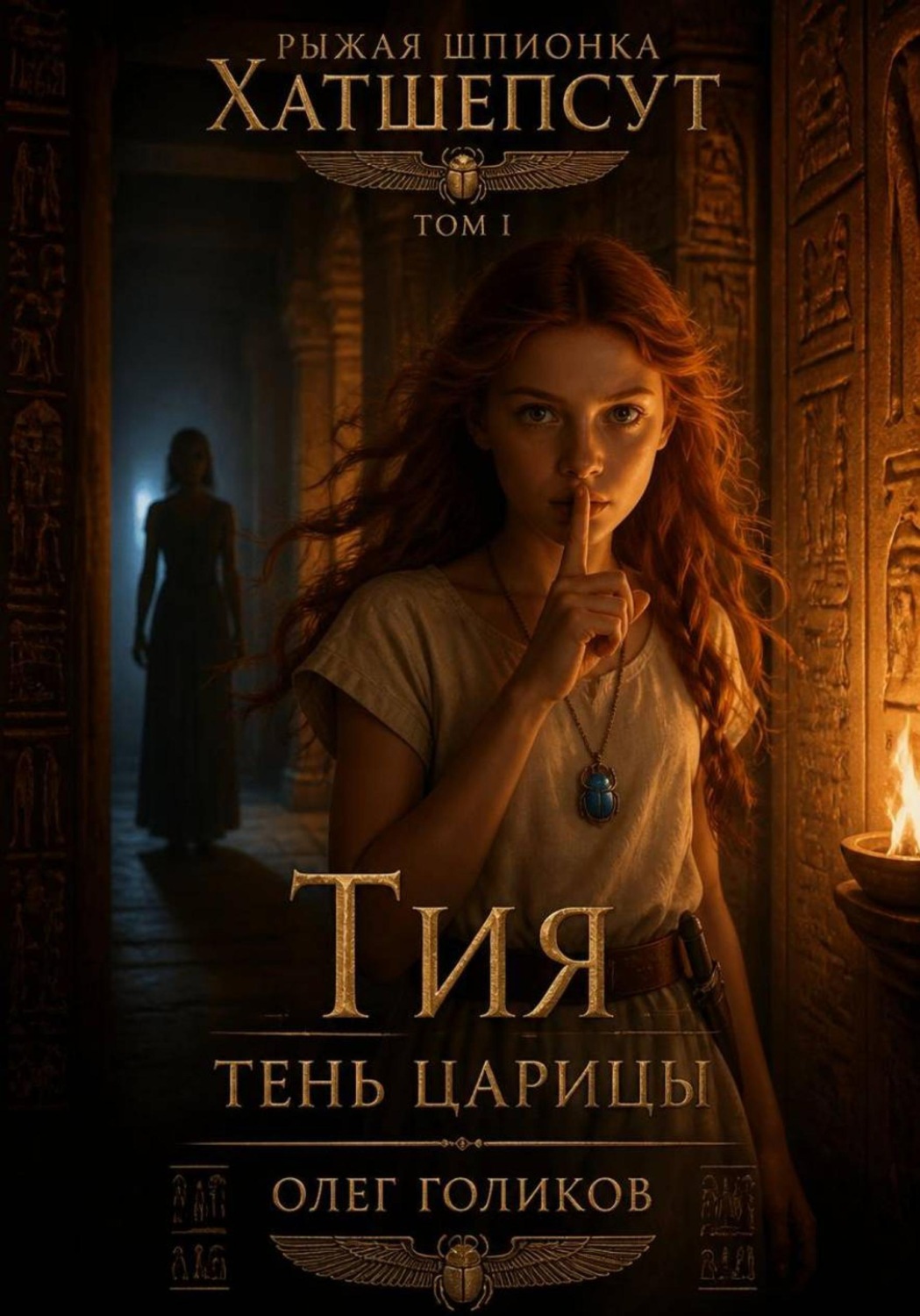 Обложка книги «Рыжая шпионка Хатшепсут. Том I. Тень Царицы»