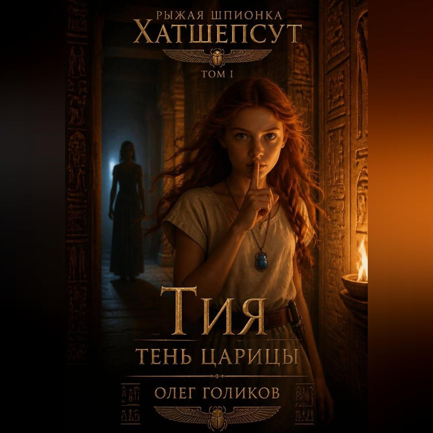 Обложка книги «Рыжая шпионка Хатшепсут. Том I. Тень Царицы»