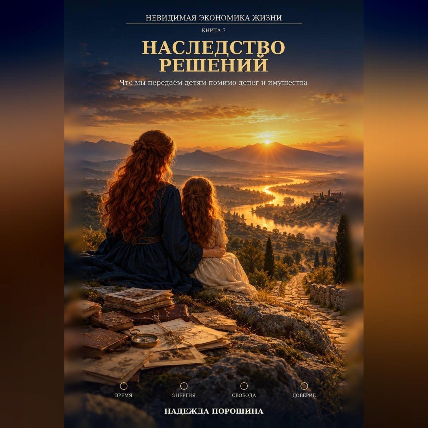 Обложка книги «Невидимая экономика жизни. Книга 7. Наследство решений»