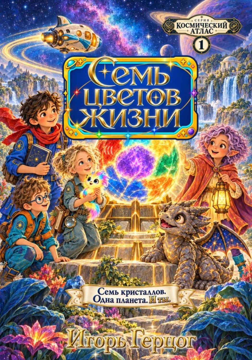 Обложка книги «Семь цветов жизни»