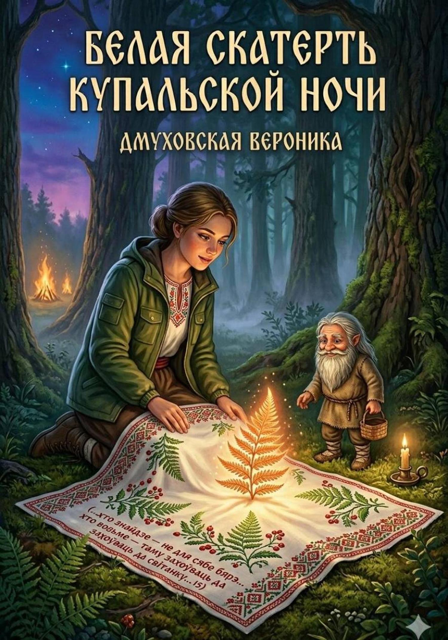 Обложка книги «Белая скатерть купальской ночи»