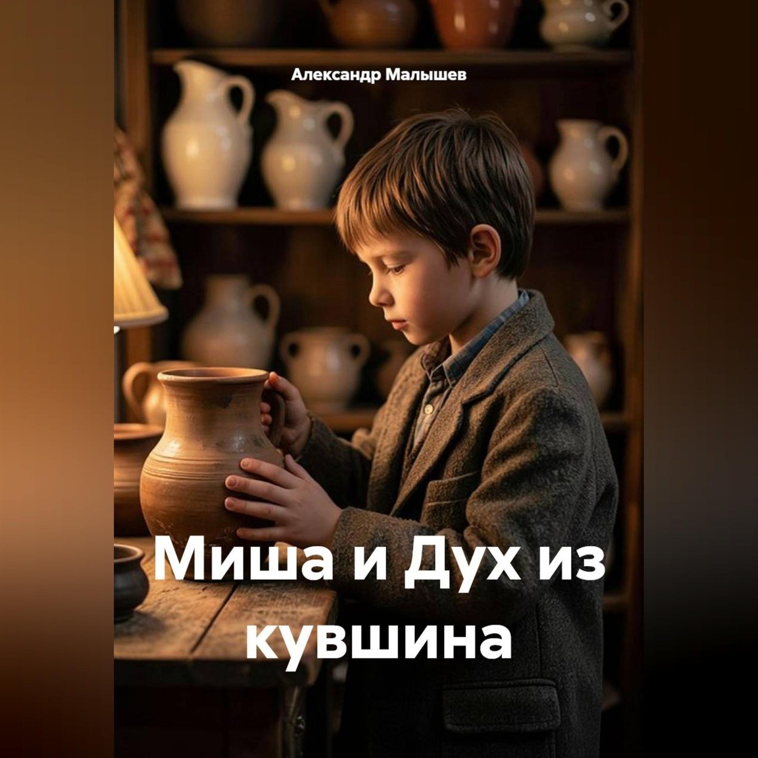 Обложка книги «Миша и Дух из кувшина»