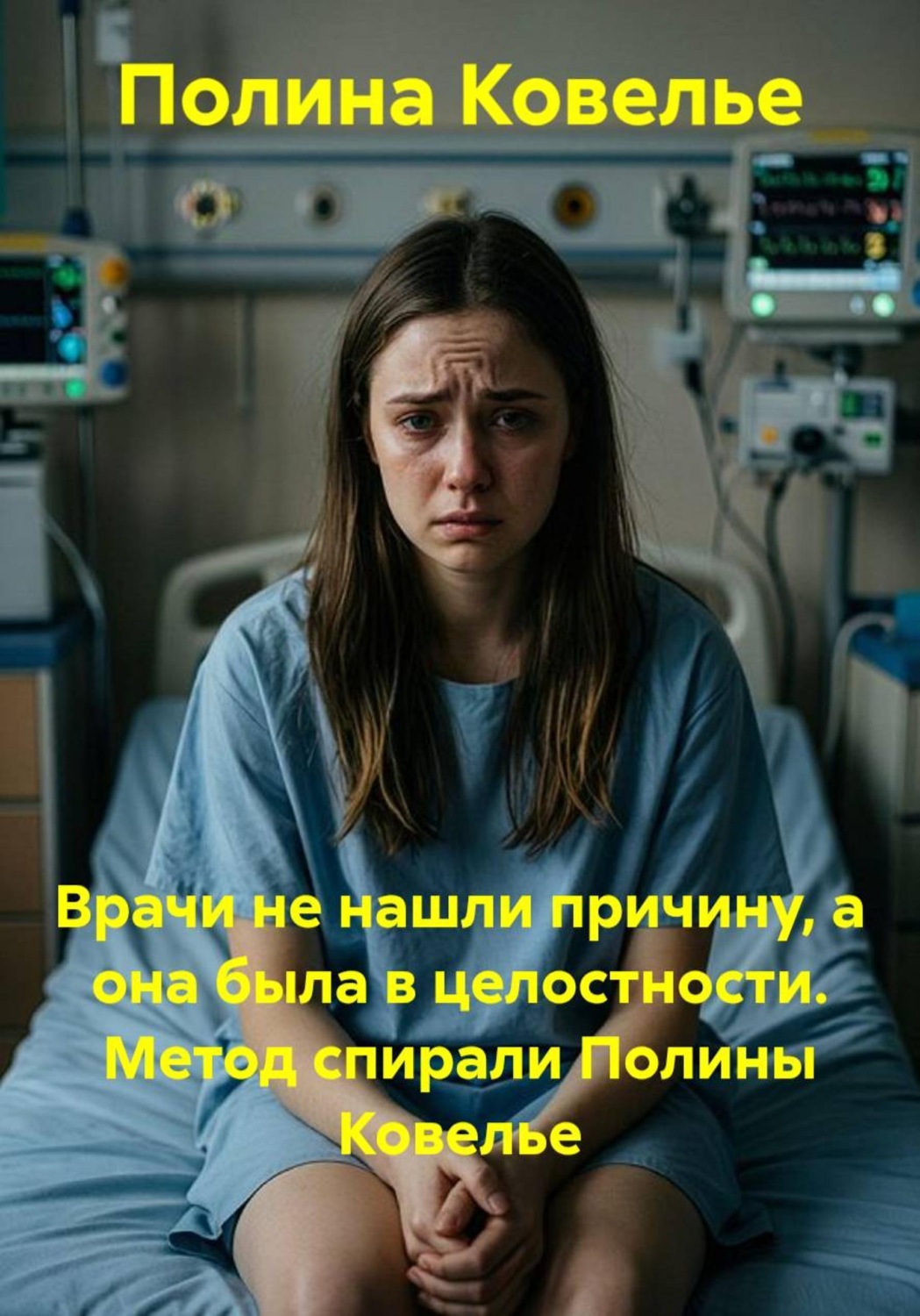 Обложка книги «Врачи не нашли причину, а она была в целостности. Метод спирали Полины Ковелье»