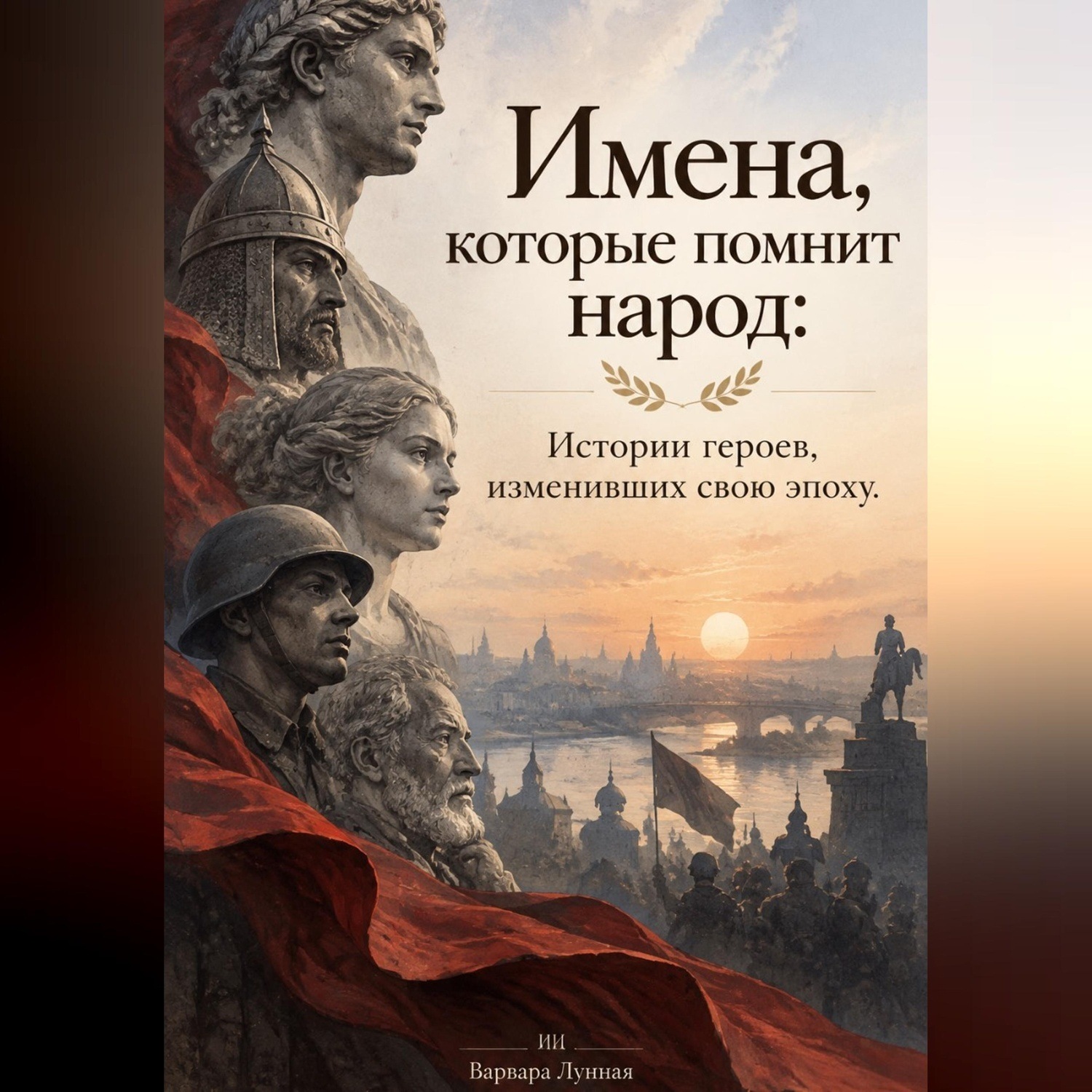 Обложка книги «Имена, которые помнит народ: Истории героев, изменивших свою эпоху»