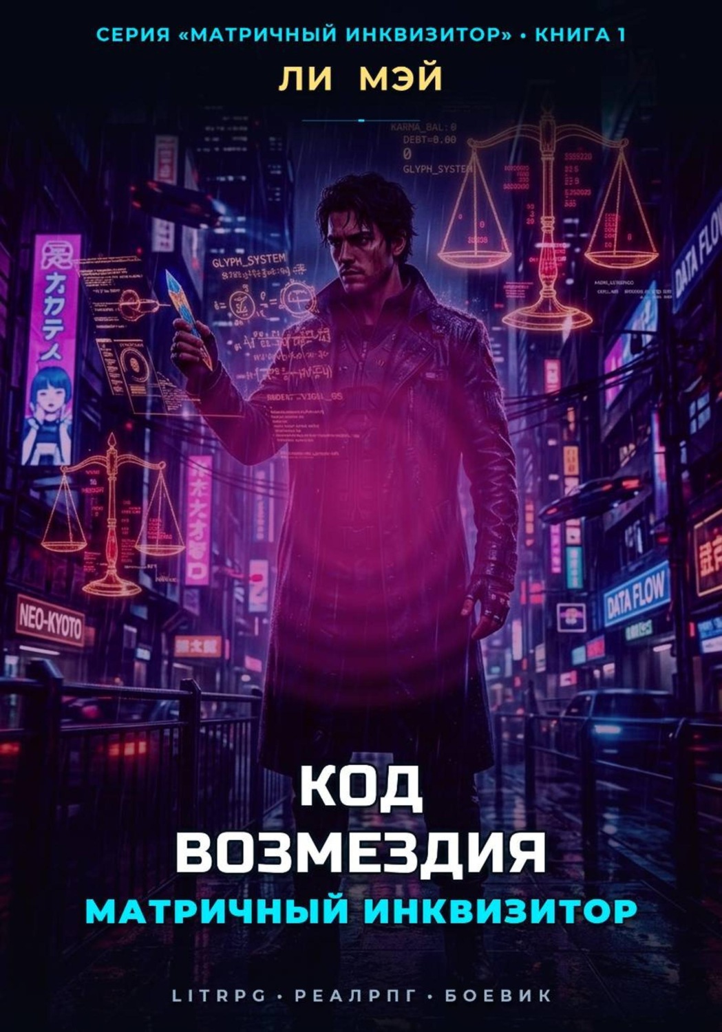 Обложка книги «Матричный Инквизитор: Код Возмездия»