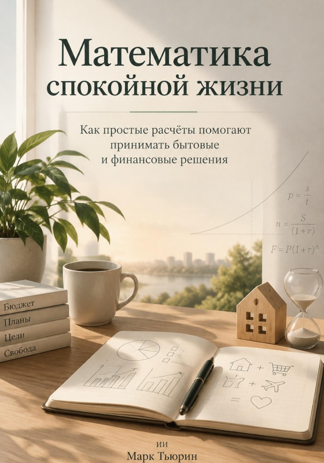 Обложка книги «Математика спокойной жизни: Как простые расчёты помогают принимать бытовые и финансовые решения»