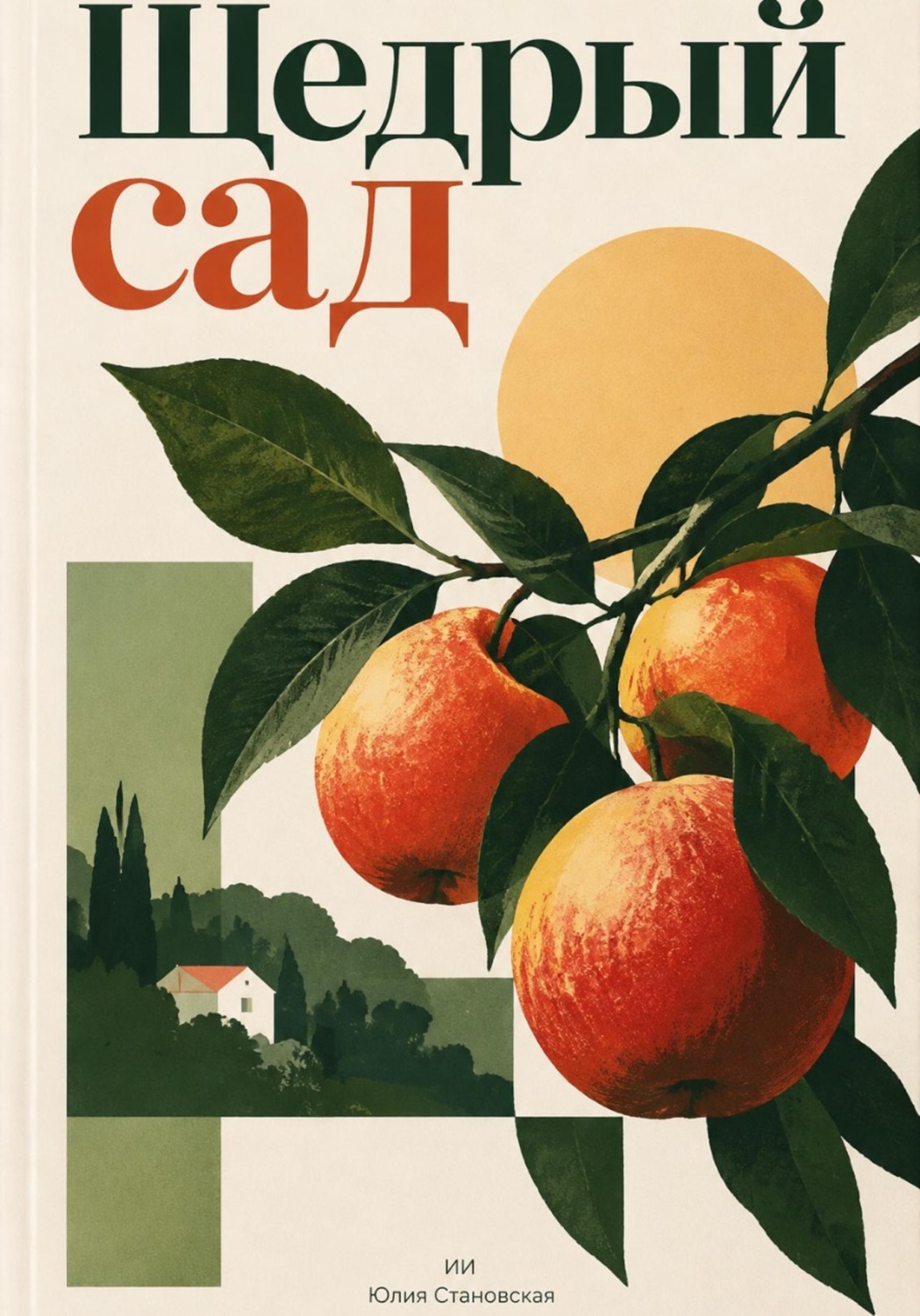 Обложка книги «Щедрый сад. Как вырастить фруктовые деревья и собирать урожай каждый год»