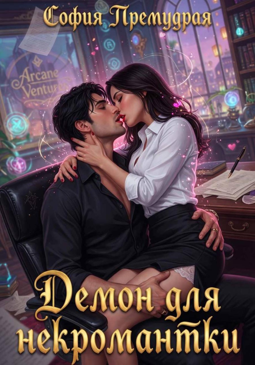 Обложка книги «Демон для некромантки»