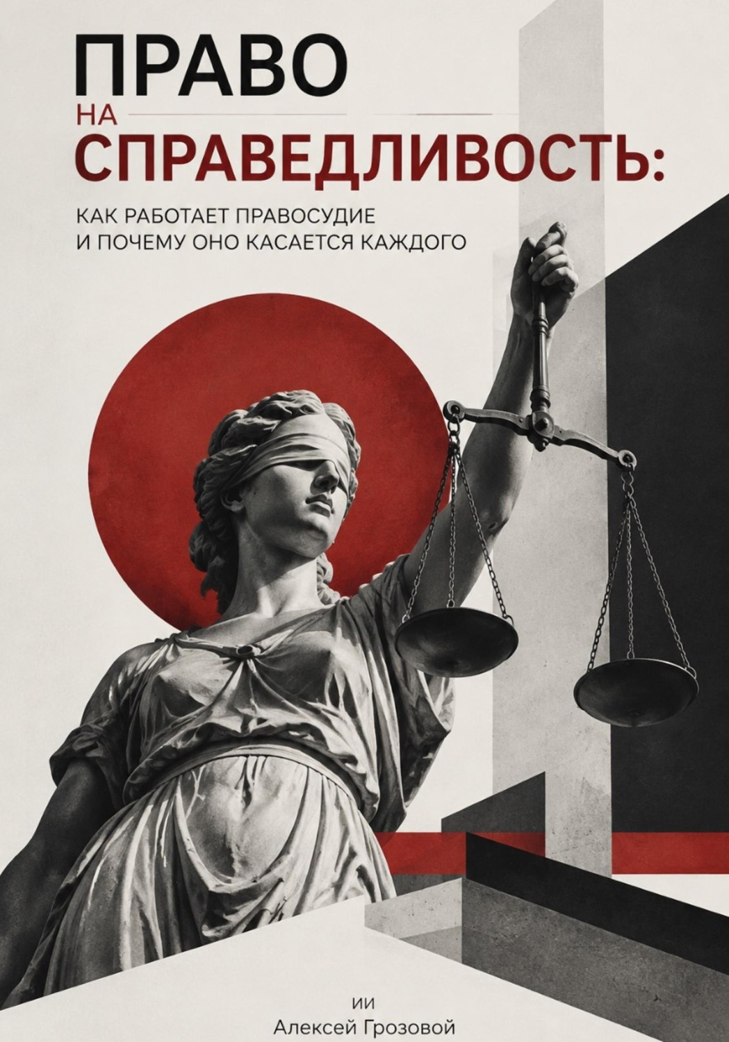 Обложка книги «Право на справедливость. Как работает правосудие и почему оно касается каждого»