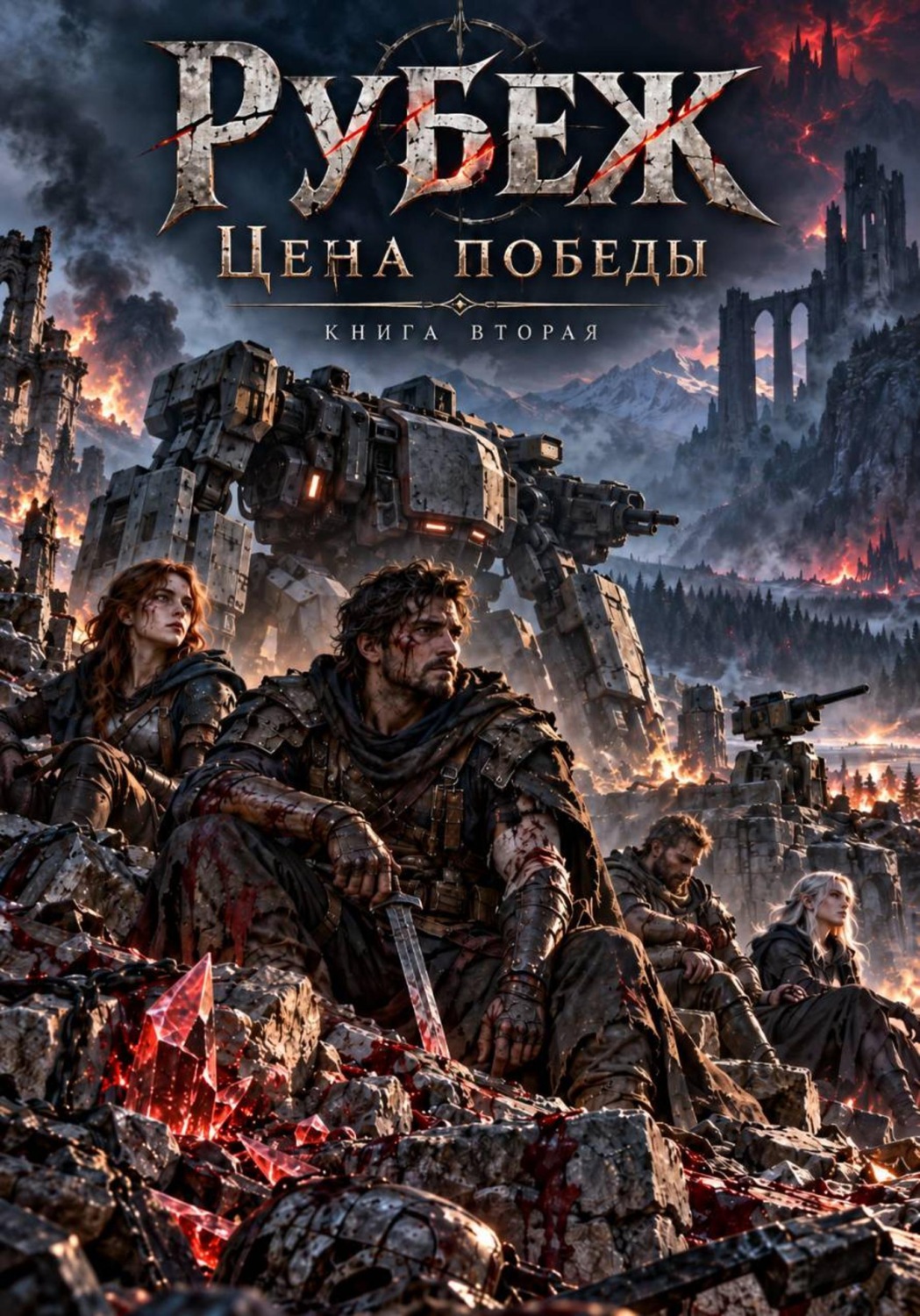 Обложка книги «Рубеж: Цена победы»
