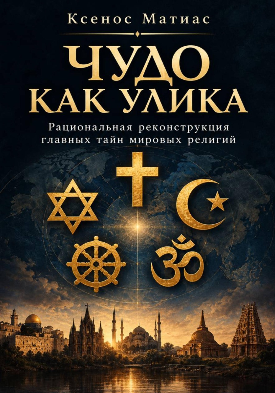 Обложка книги «Чудо как улика. Рациональная реконструкция главных тайн мировых религий»