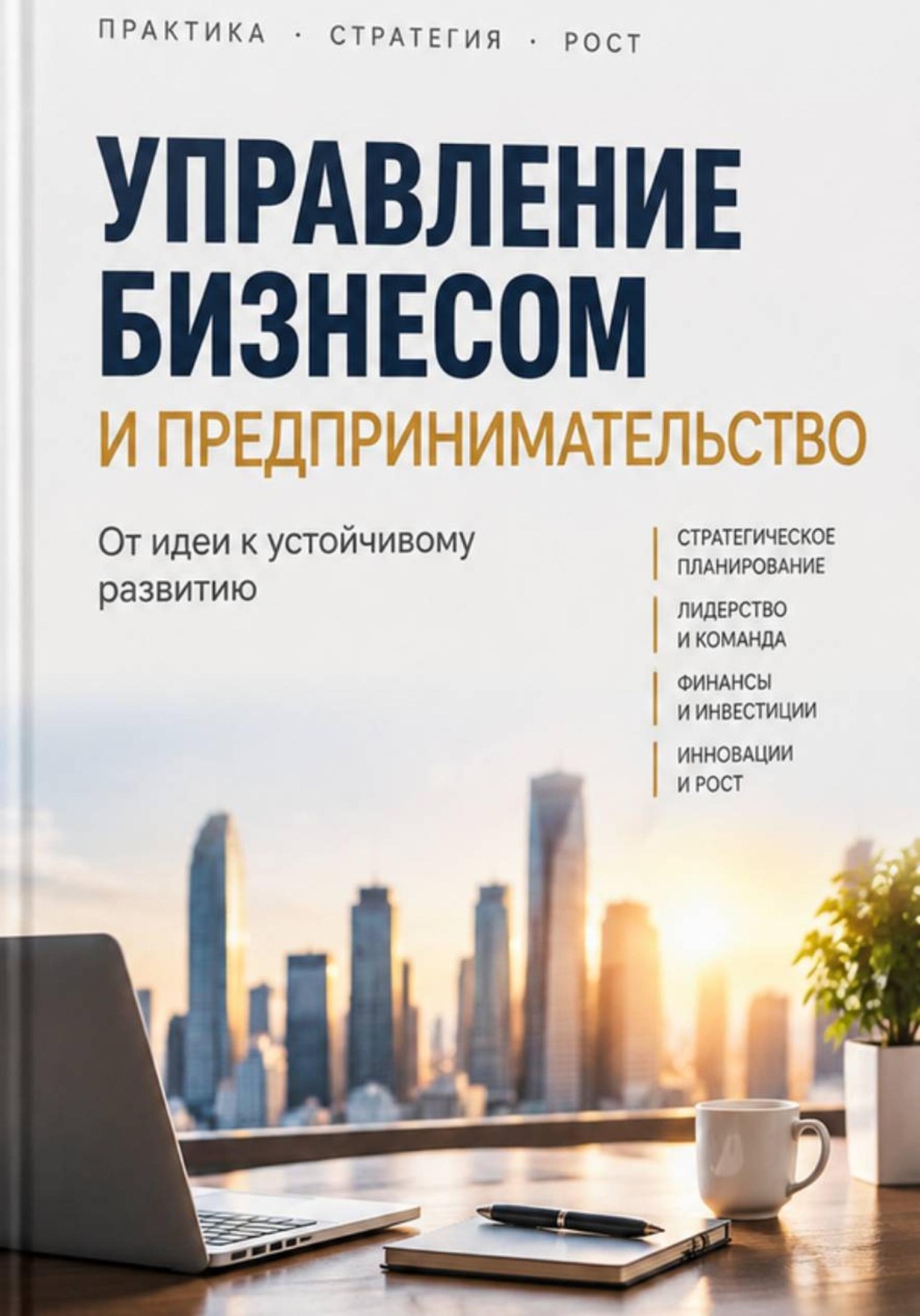 Обложка книги «Управление бизнесом и предпринимательство»