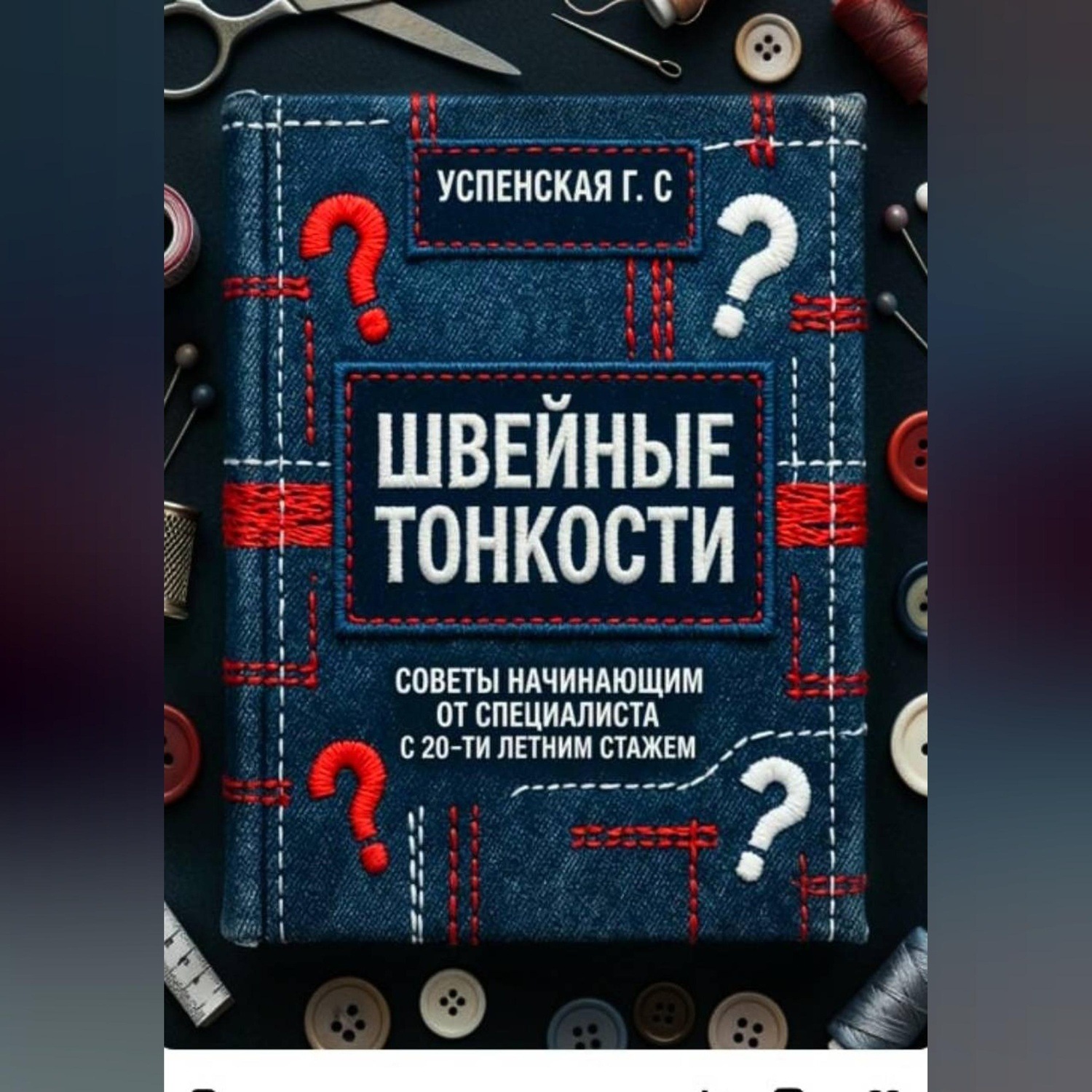 Обложка книги «Швейные тонкости»