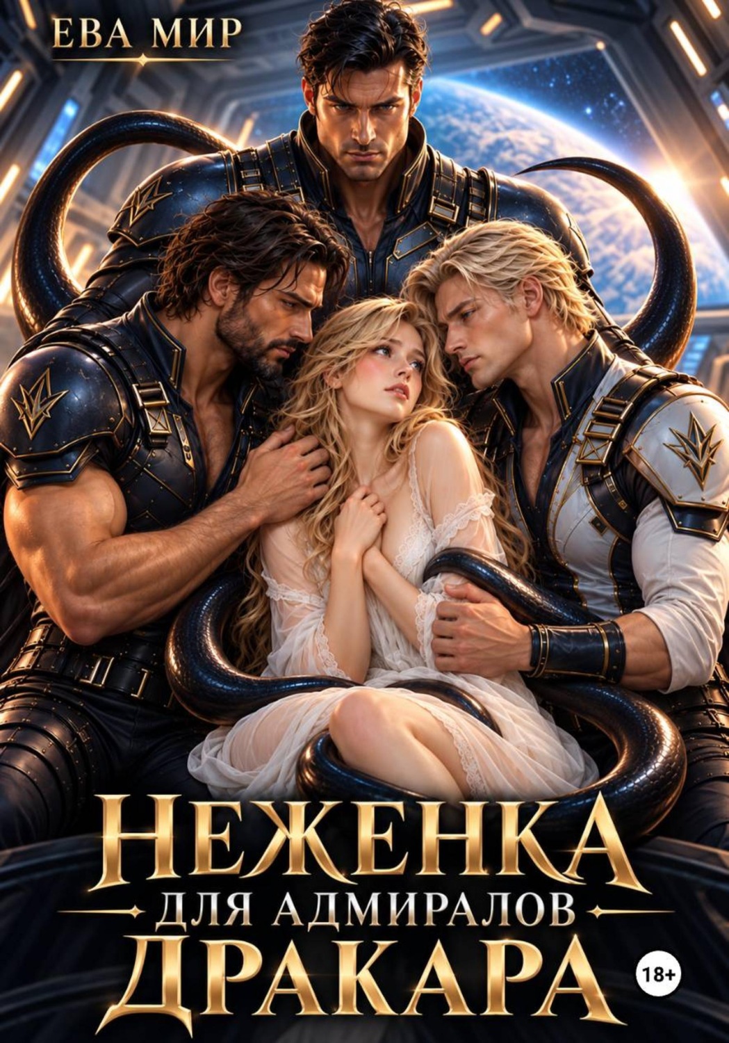 Обложка книги «Неженка для адмиралов Дракара»