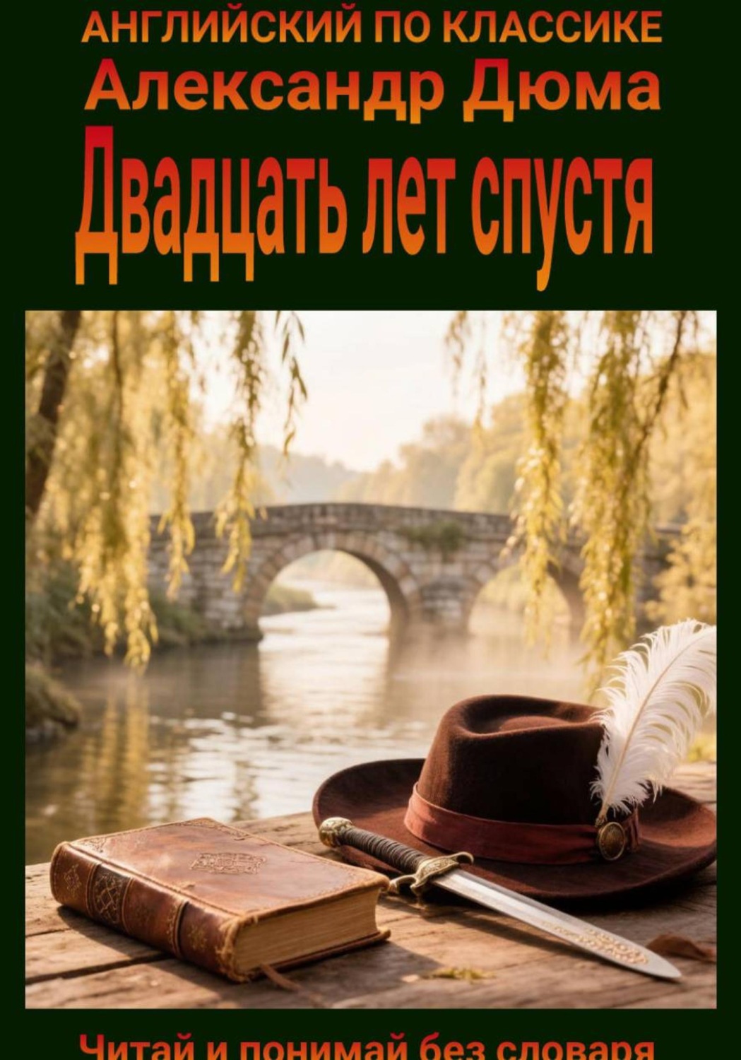 Обложка книги «Двадцать лет спустя. Англо-русская билингва»