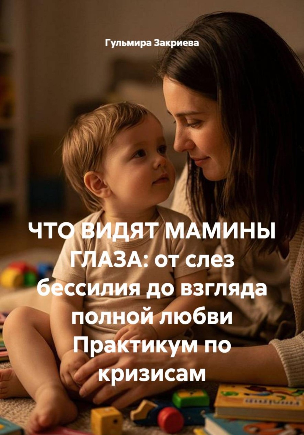 Обложка книги «Что видят мамины глаза: от слез бессилия до взгляда полной любви. Практикум по кризисам»