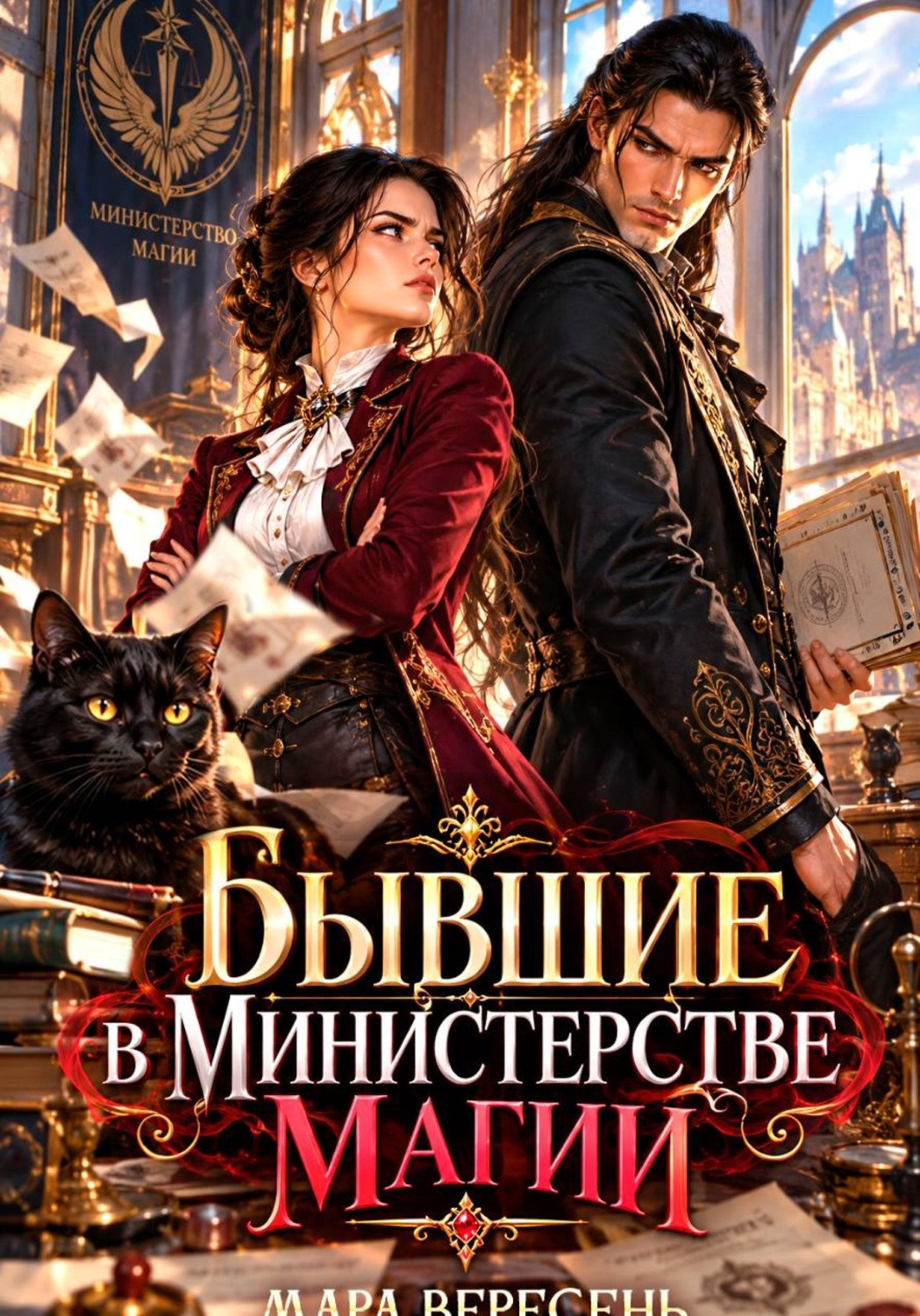 Обложка книги «Бывшие в министерстве магии»