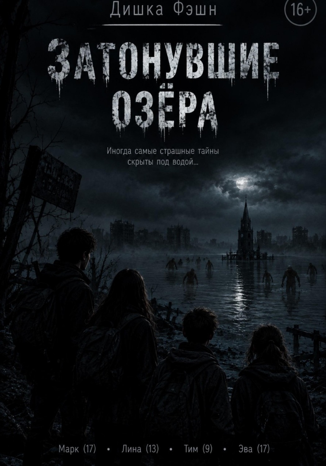 Обложка книги «Затонувшие озёра»