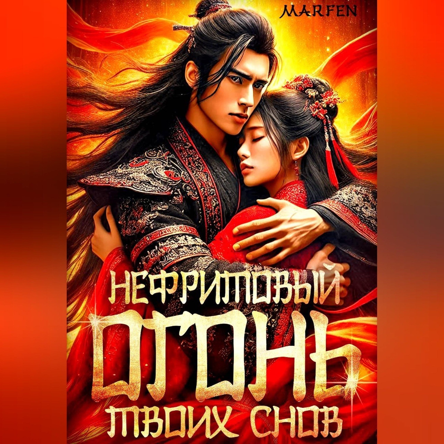 Обложка книги «Нефритовый огонь твоих снов»