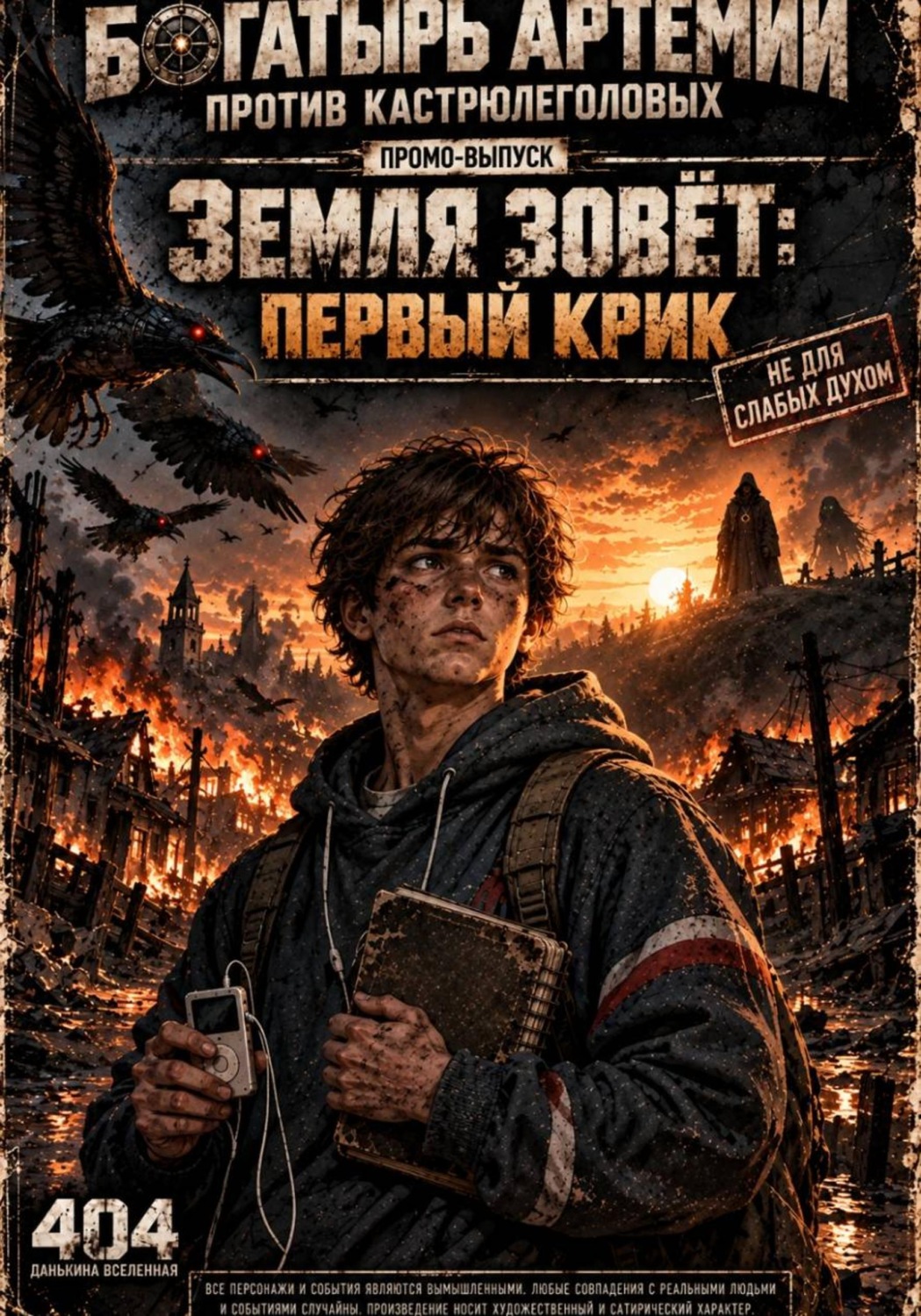 Обложка книги «Богатырь Артемий против кастрюлеголовых : промо выпуск»