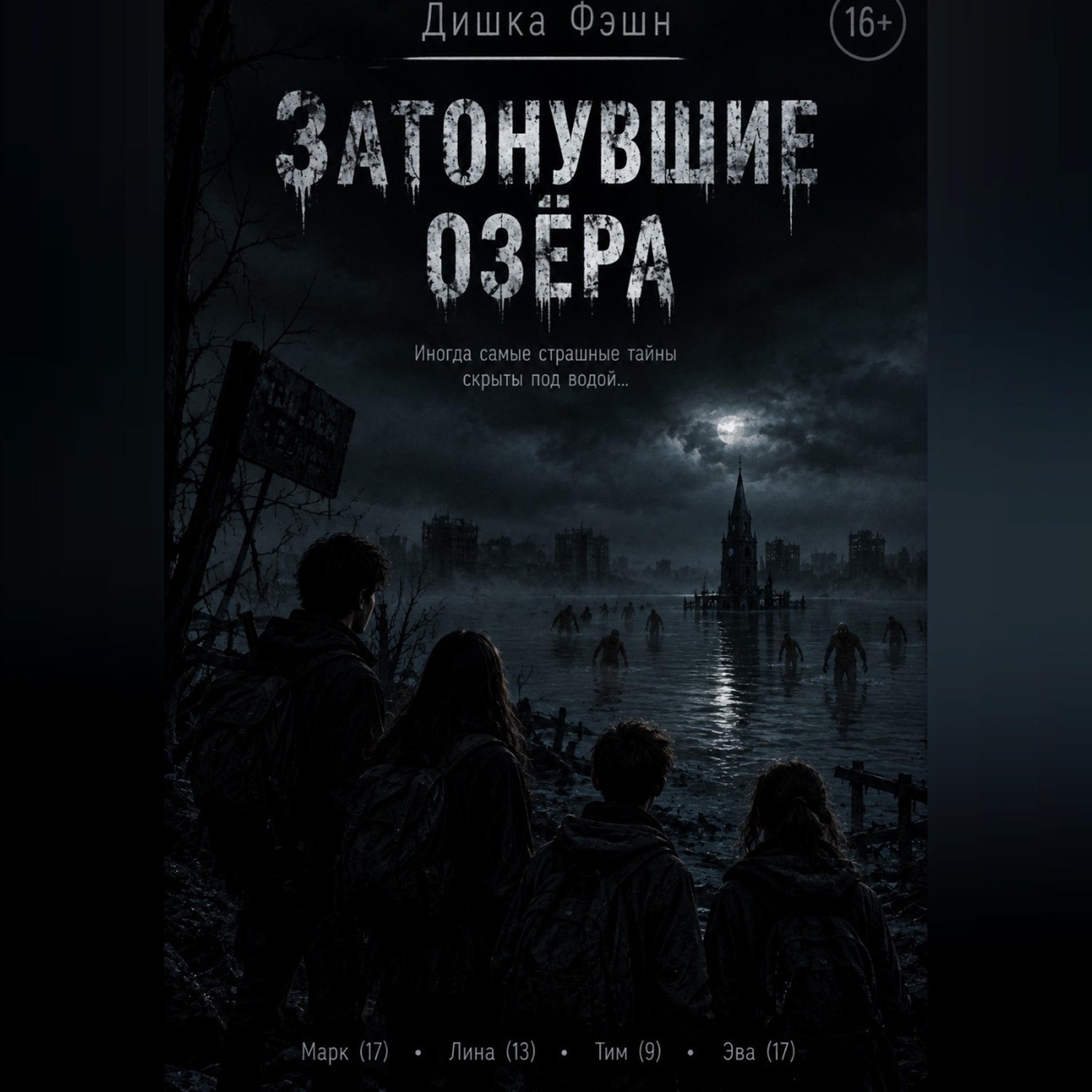 Обложка книги «Затонувшие озёра»