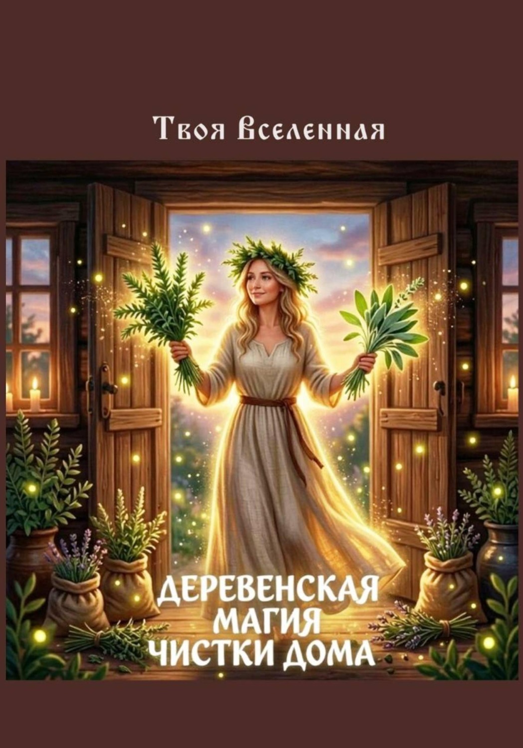 Обложка книги «Деревенская магия чистки дома»