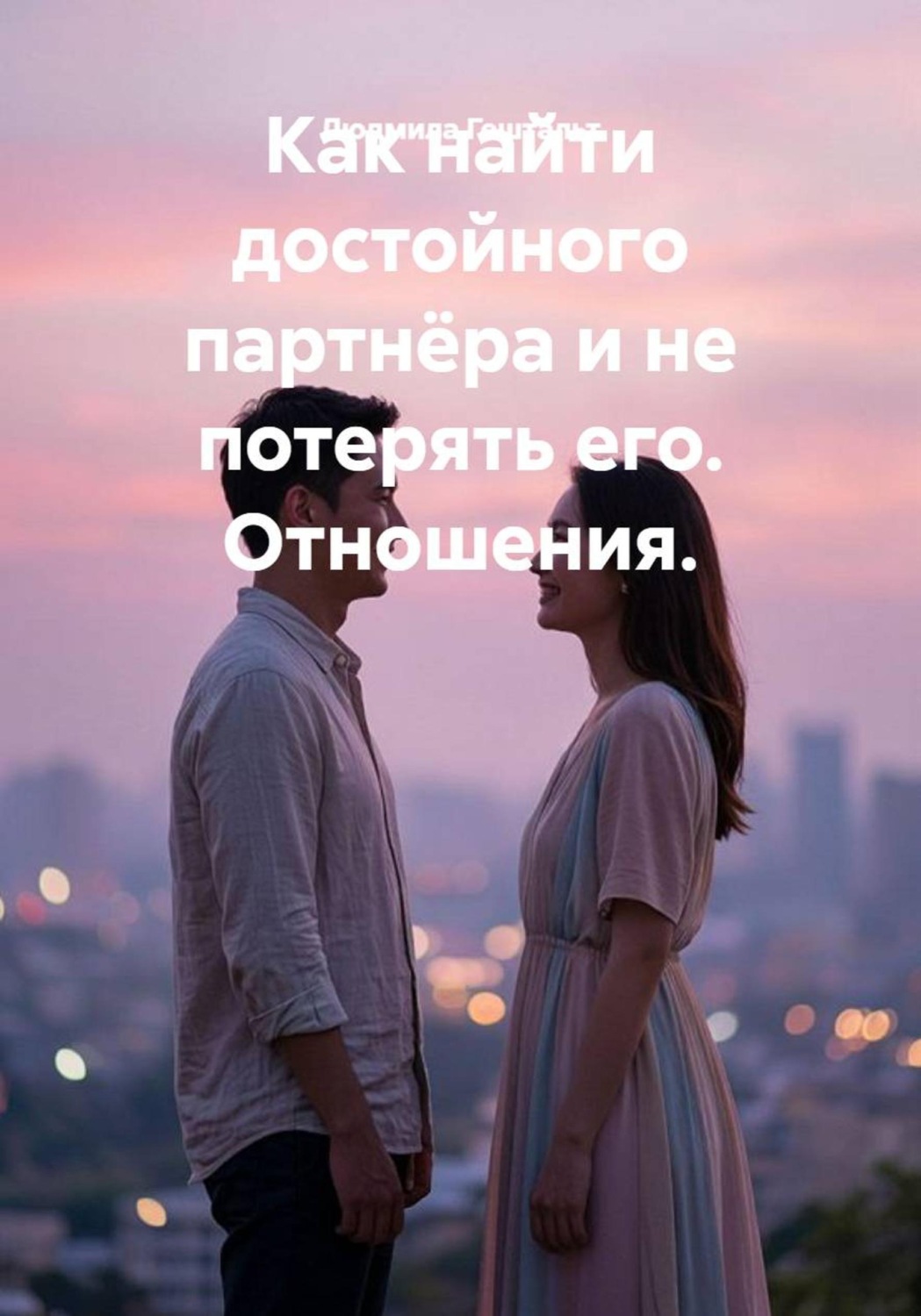 Обложка книги «Как найти достойного партнёра и не потерять его. Отношения.»