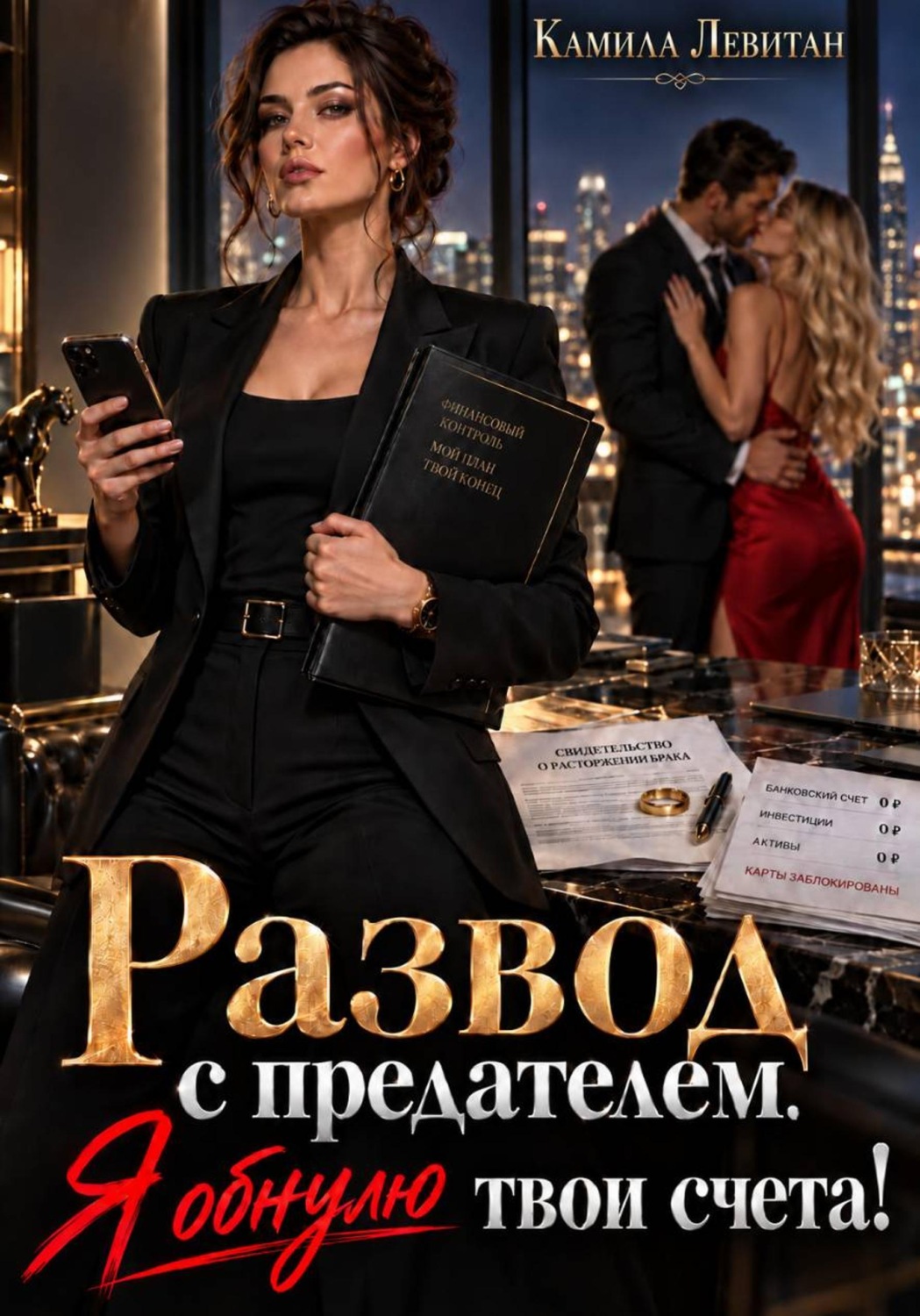 Обложка книги «Развод с предателем. Я обнулю твои счета!»