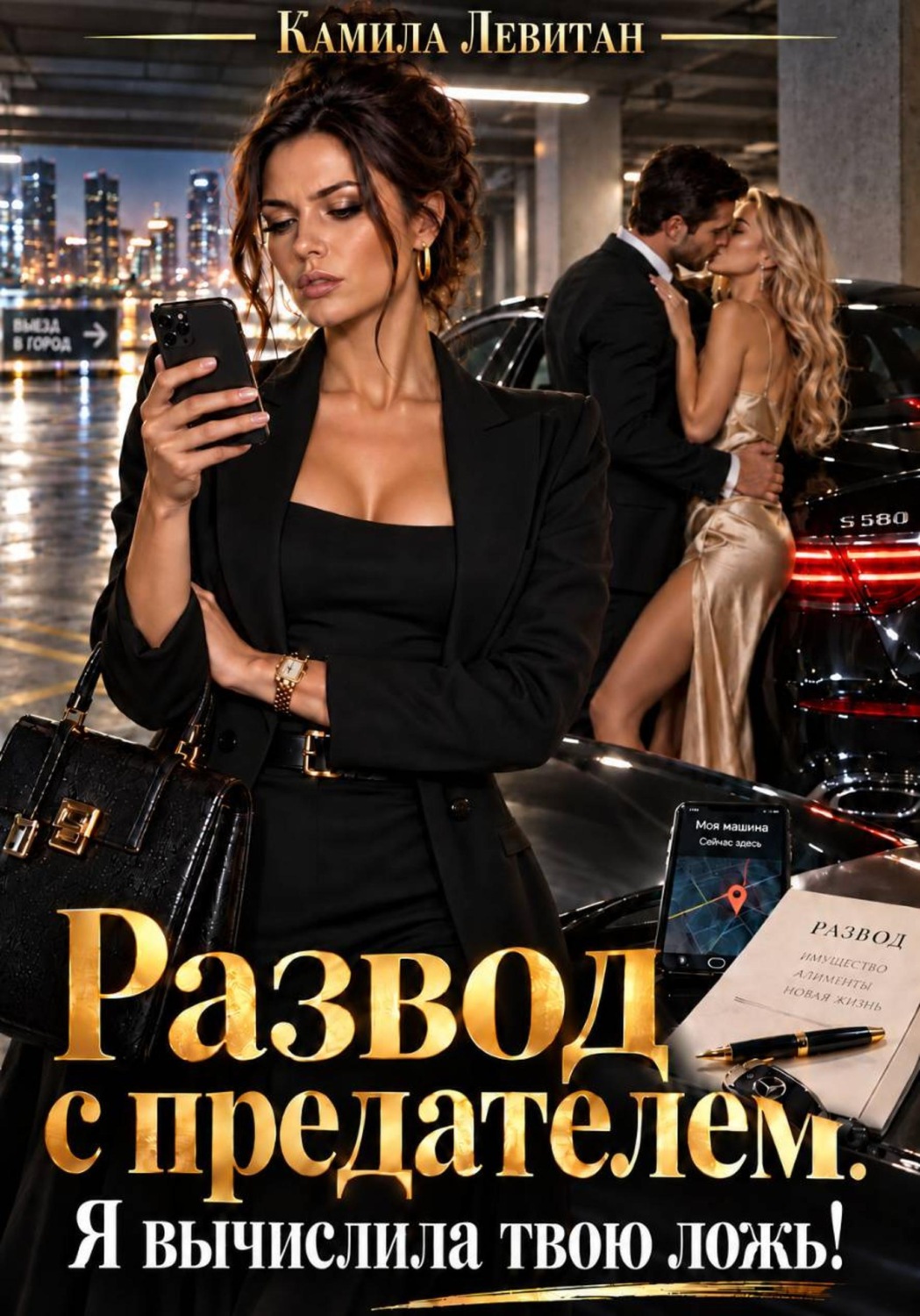Обложка книги «Развод с предателем. Я вычислила твою ложь!»