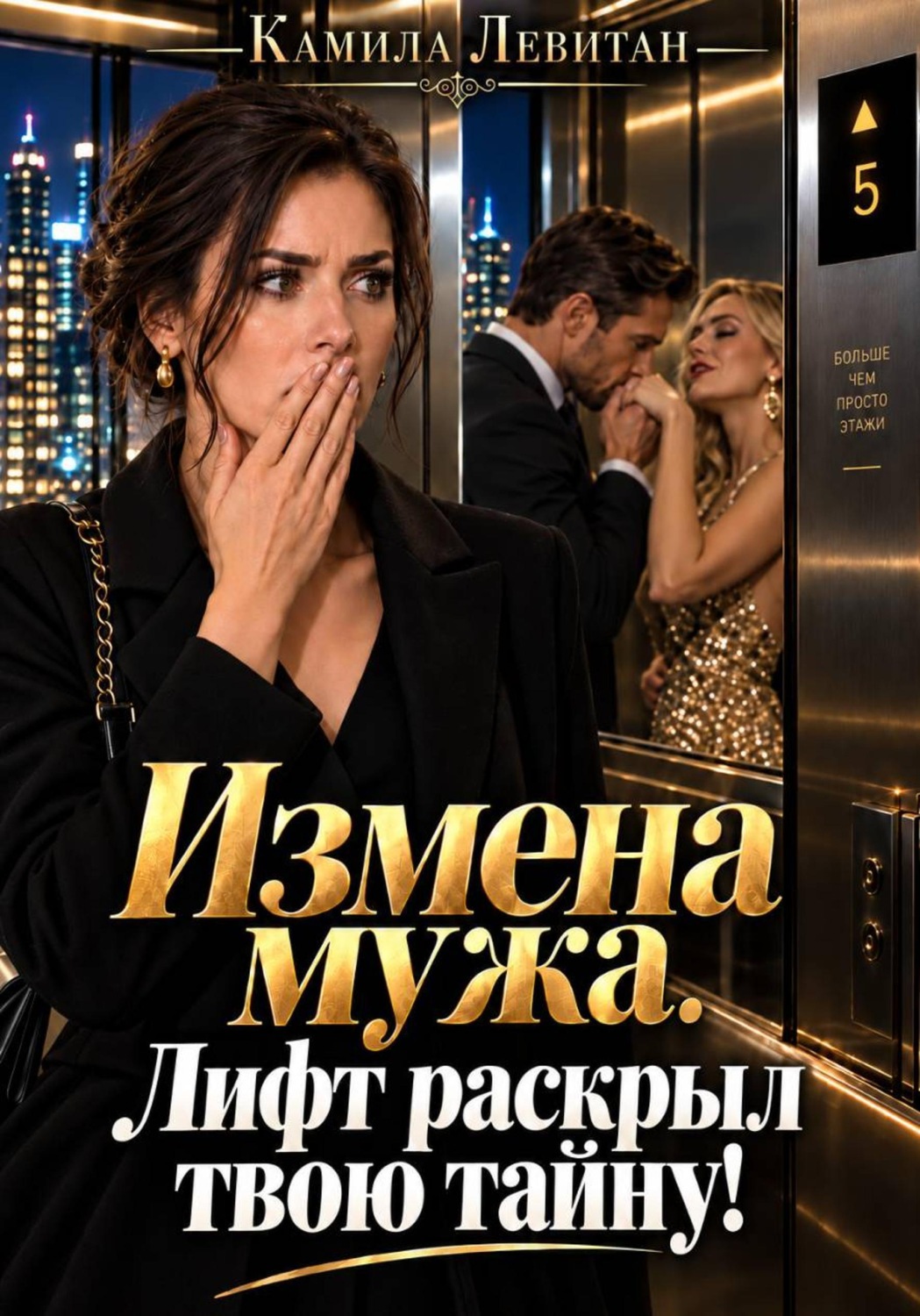 Обложка книги «Измена мужа. Лифт раскрыл твою тайну!»