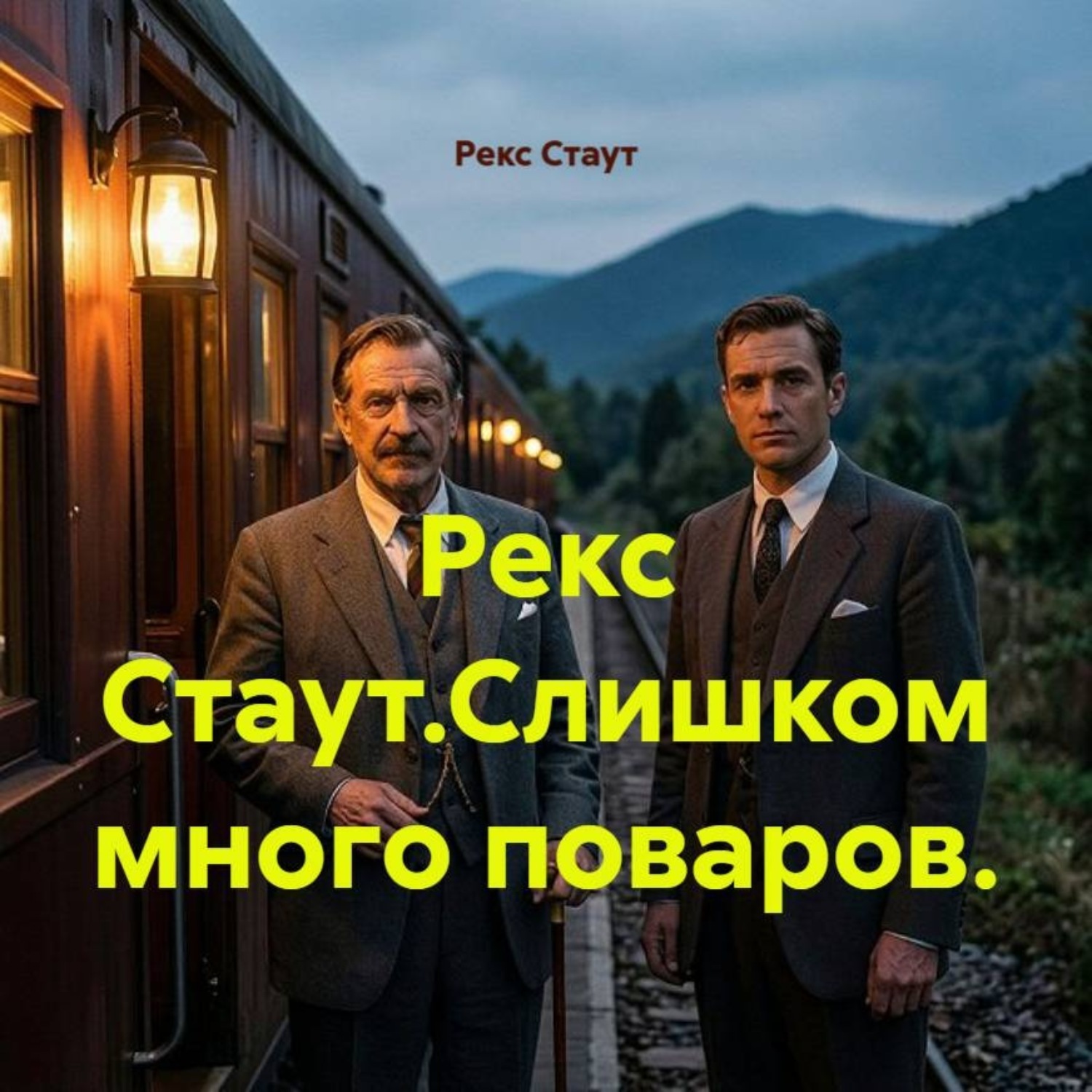 Обложка книги «Рекс Стаут.Слишком много поваров.»