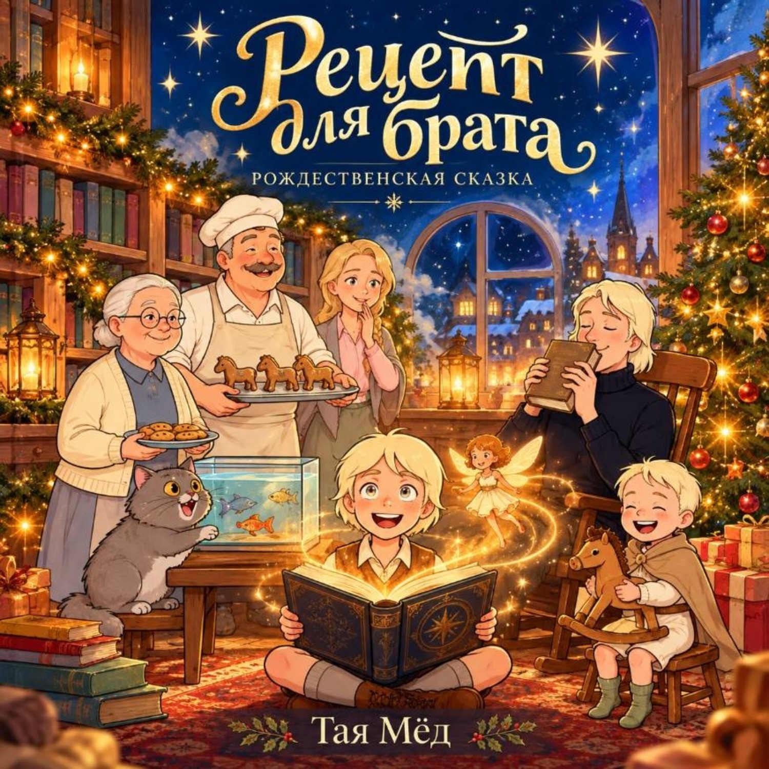 Обложка книги ««Рецепт для брата»»