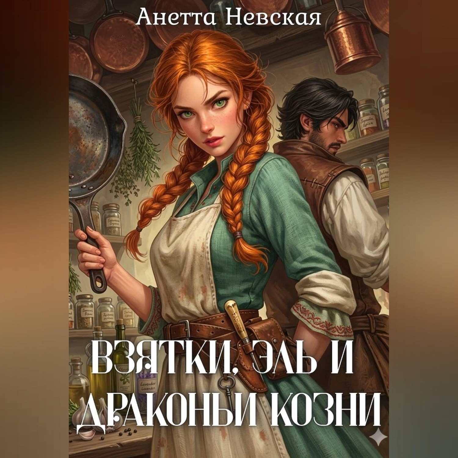 Обложка книги «Взятки, эль и драконьи козни»