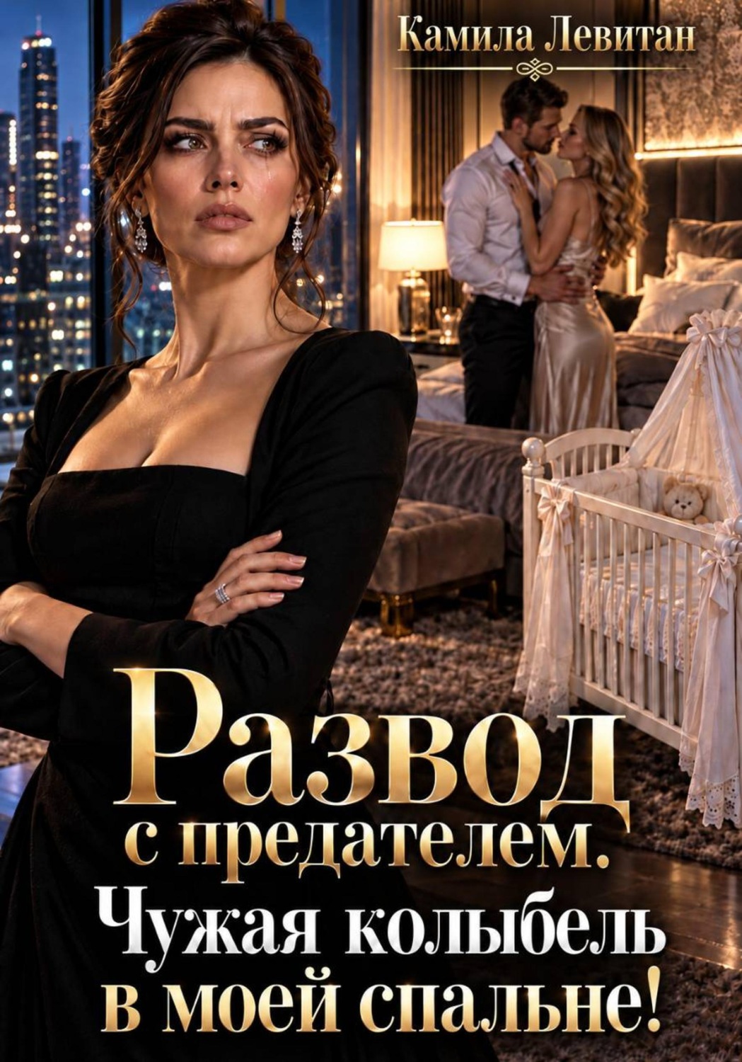 Обложка книги «Развод с предателем. Чужая колыбель в моей спальне!»