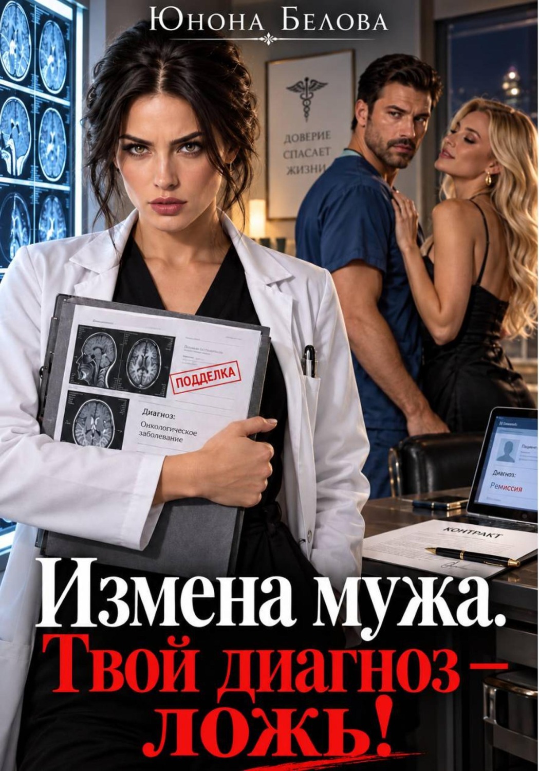 Обложка книги «Измена мужа. Твой диагноз — ложь!»