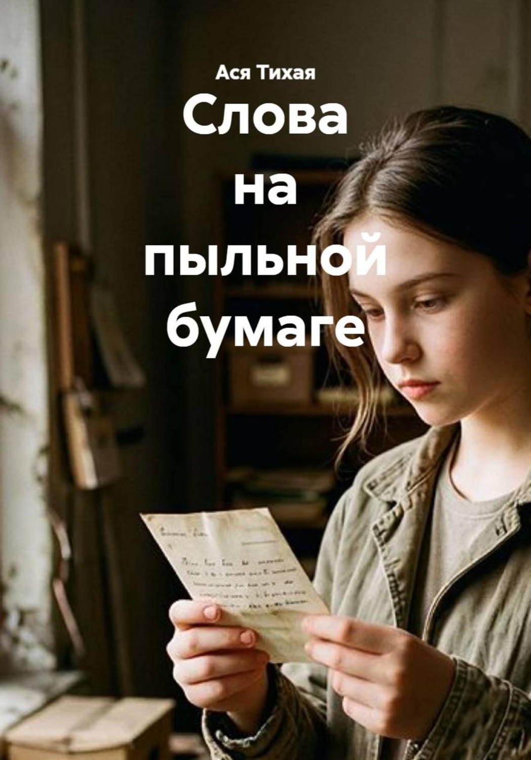 Обложка книги «Слова на пыльной бумаге»