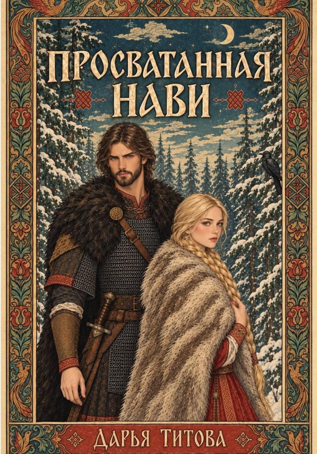 Обложка книги «Просватанная нави»