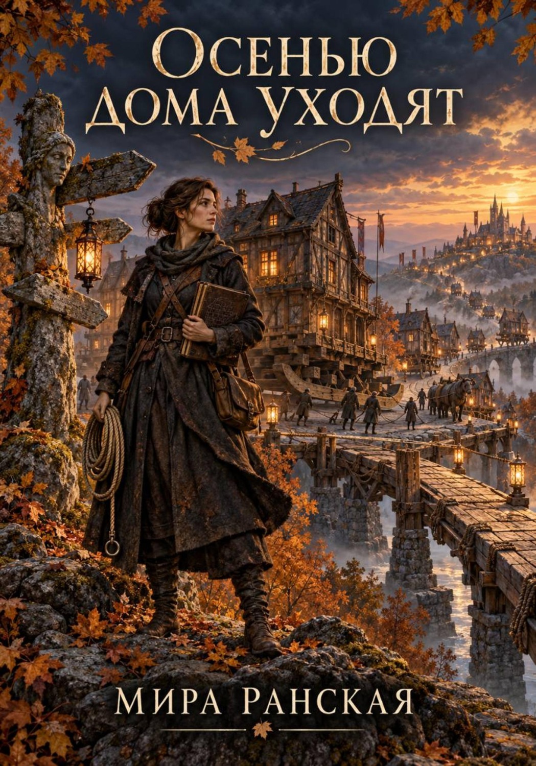 Обложка книги «Осенью дома уходят»