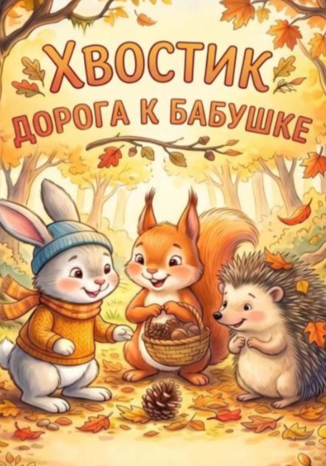 Обложка книги «Хвостик дорога к Бабушке»