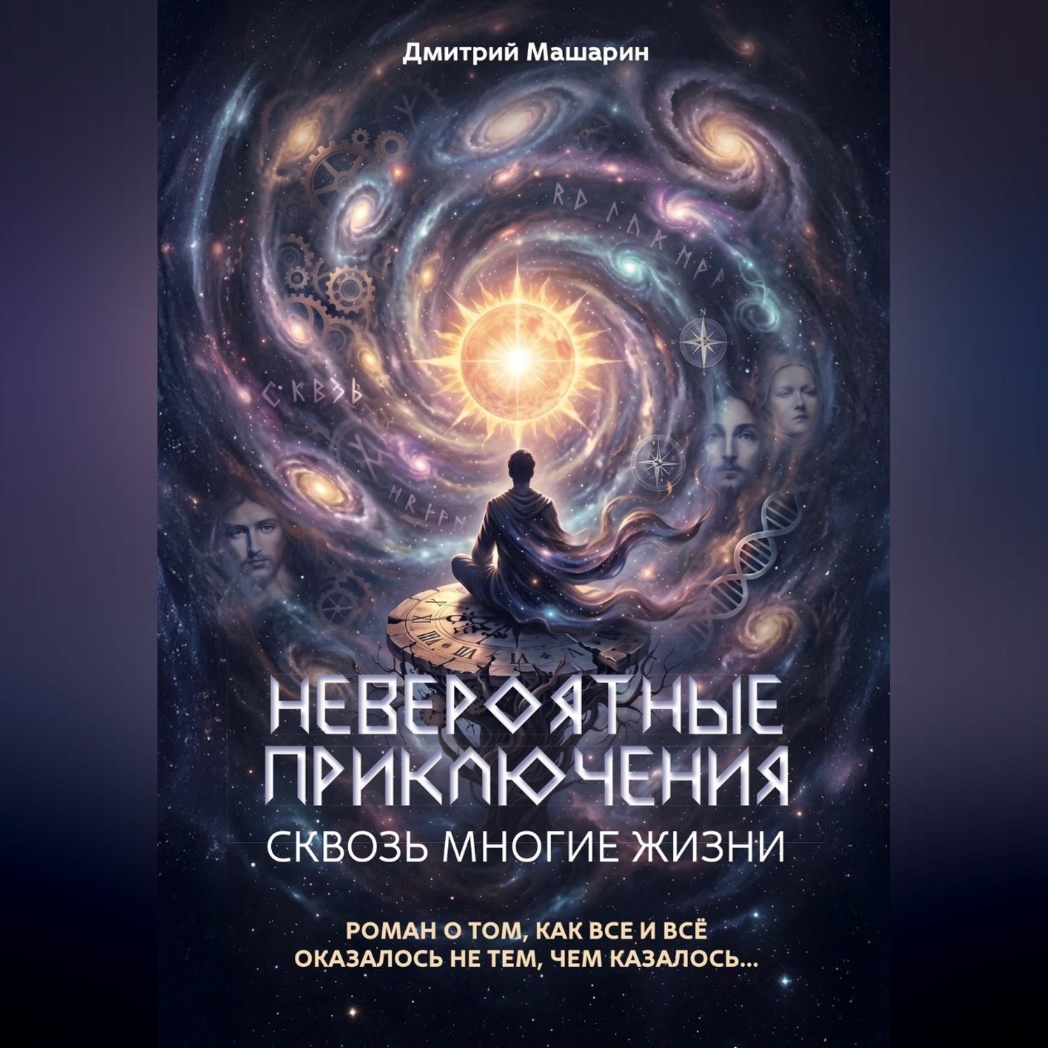 Обложка книги «Невероятные Приключения сквозь многие жизни или роман о том как все и всё оказалось не тем, чем казалось»