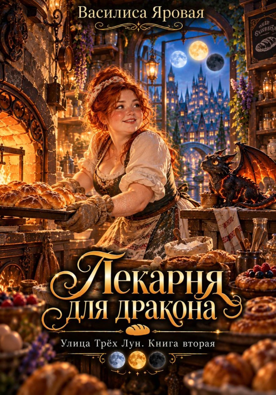 Обложка книги «Пекарня для дракона»
