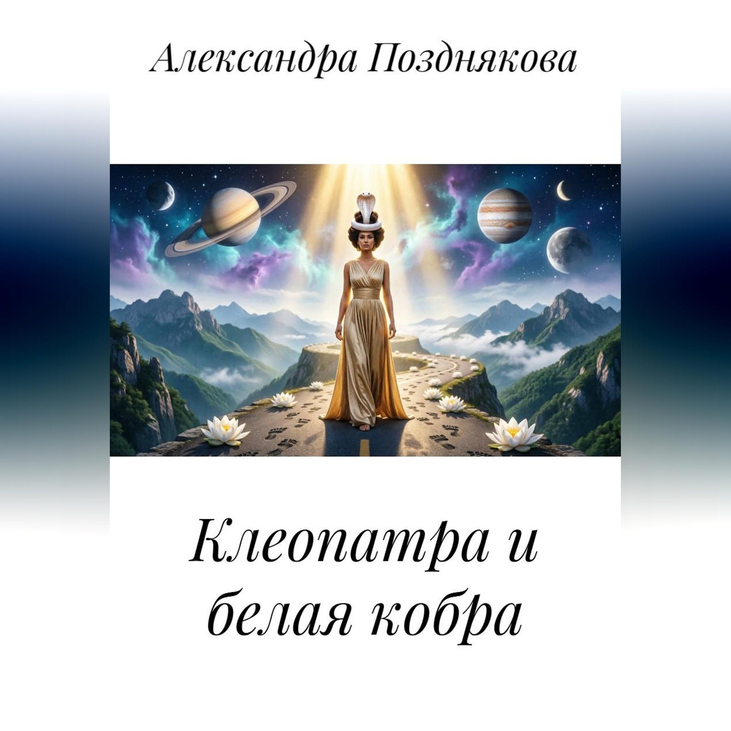 Обложка книги «Клеопатра и белая кобра»