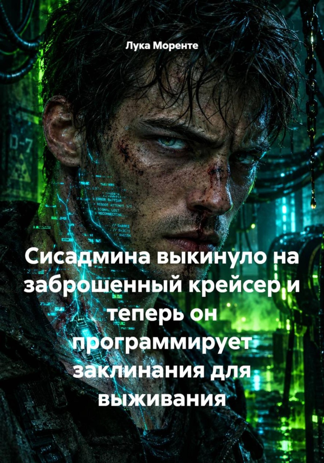 Обложка книги «Сисадмина выкинуло на заброшенный крейсер и теперь он программирует заклинания для выживания»