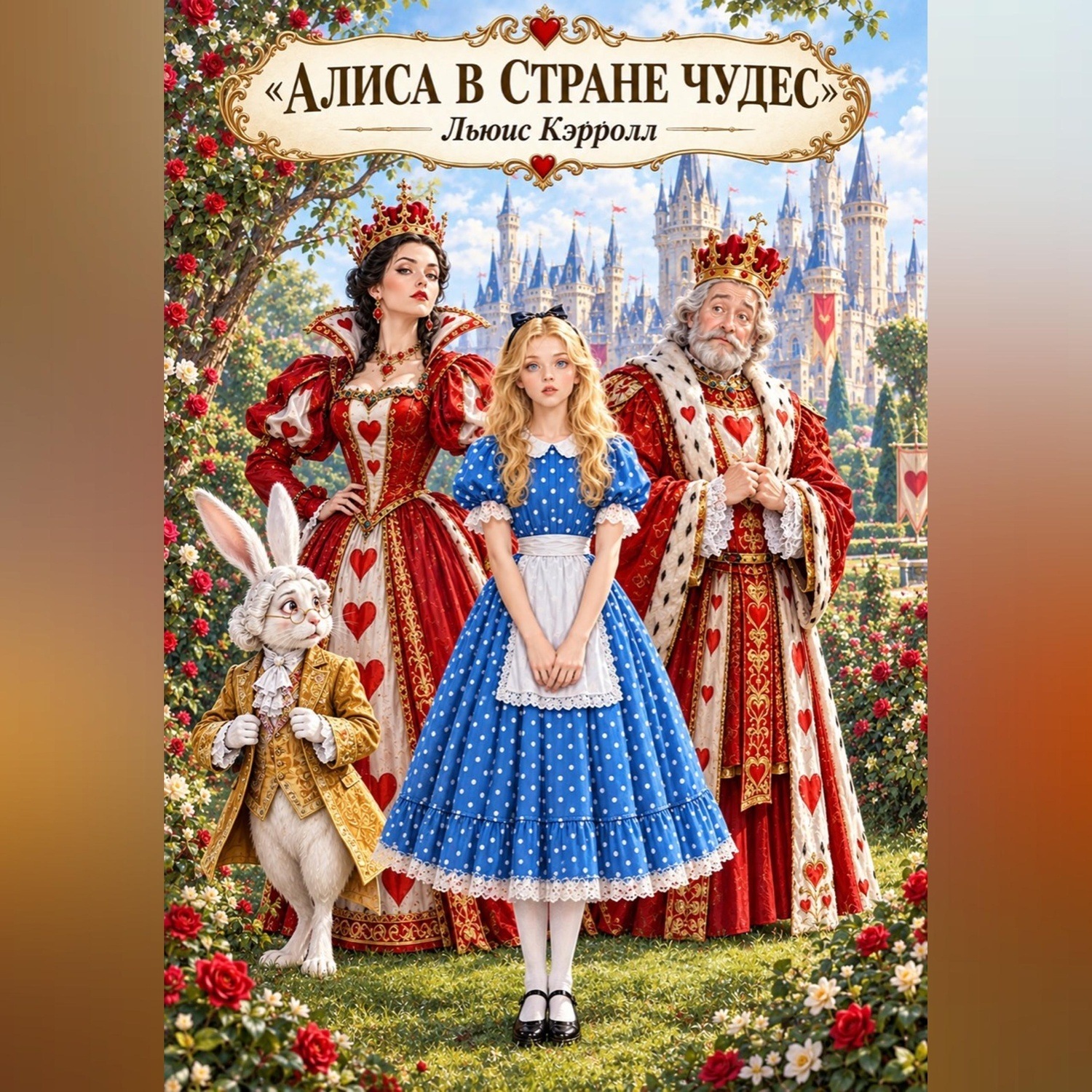 Обложка книги «Алиса в Стране чудес»