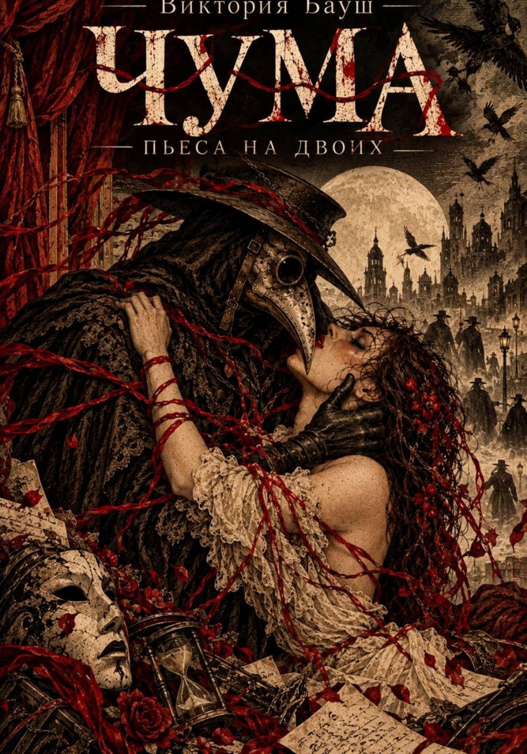 Обложка книги «Чума. Пьеса на двоих»